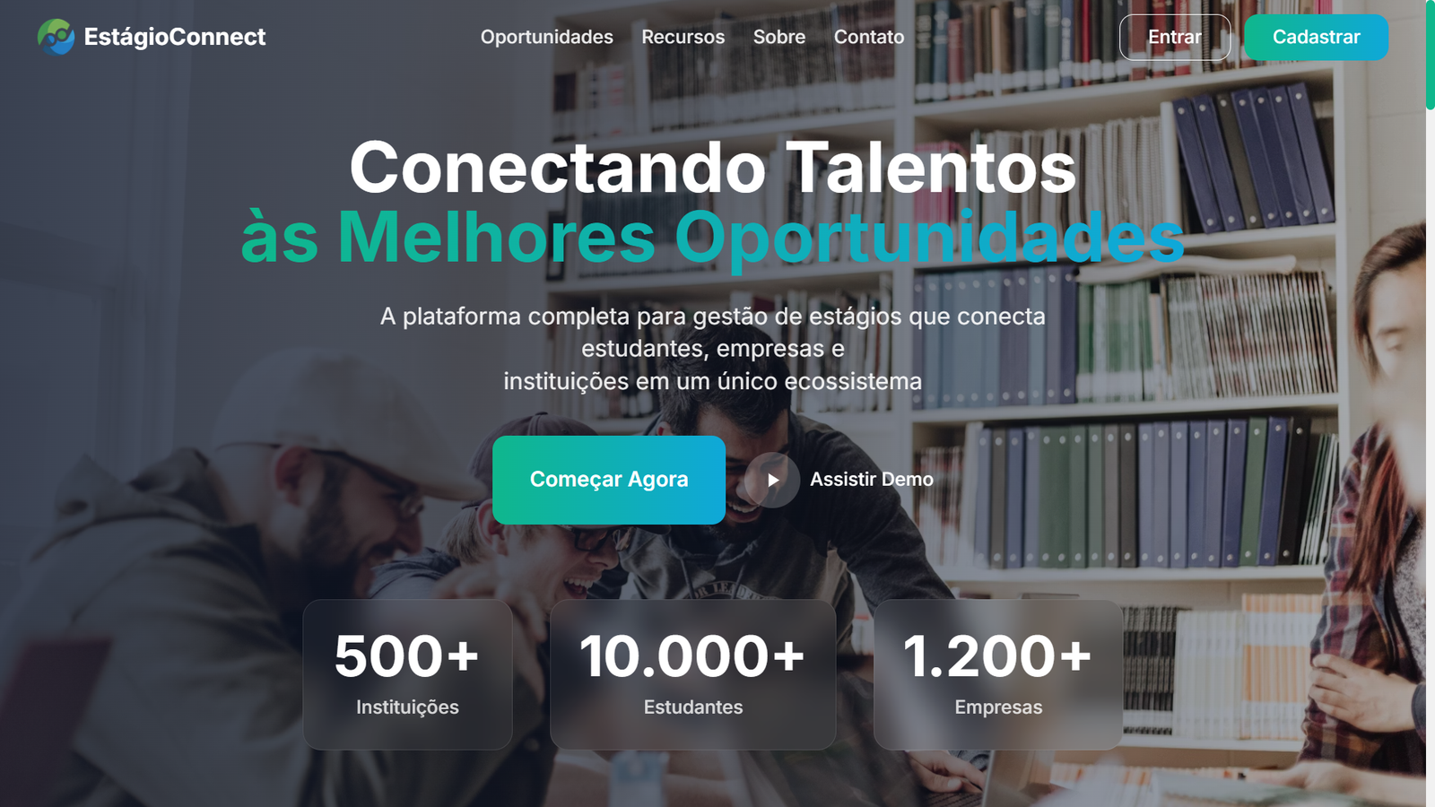 EstagioConnect - Conectando Talentos às Melhores Oportunidades