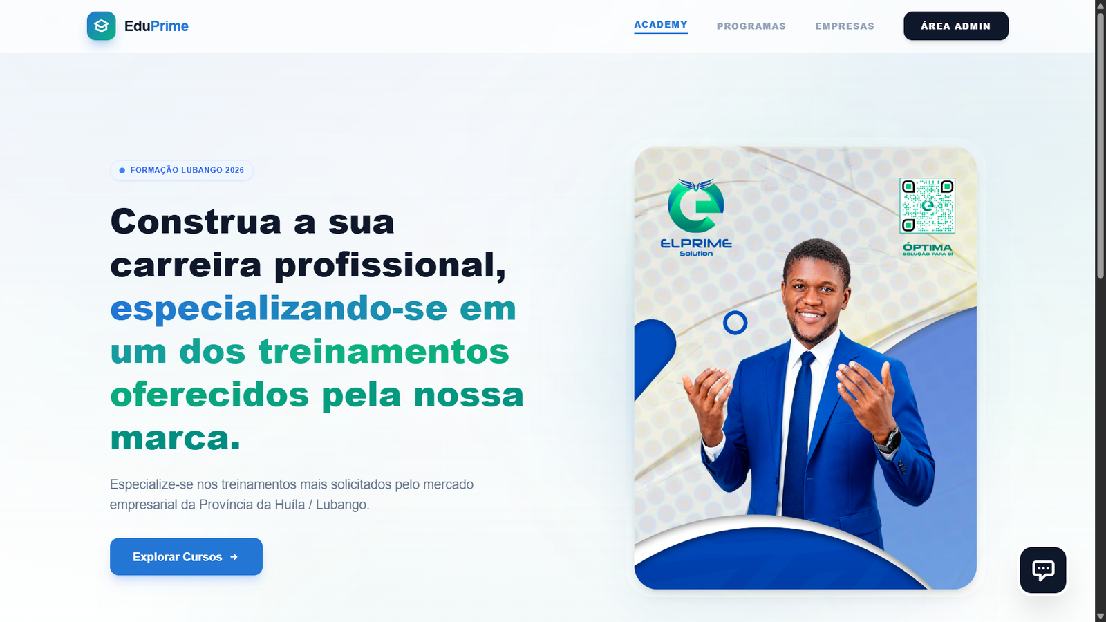 EduPrime - Transformando carreiras através da excelência em formação profissional. 